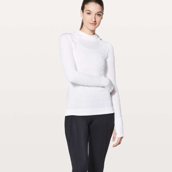 NWOT Lululemon Rest Less Hoodie White - Picture 2 of 11